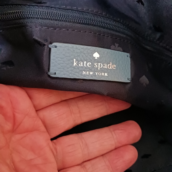 Kate Spade Monet blue pebbled leather shoulders bag - Picture 15 of 15